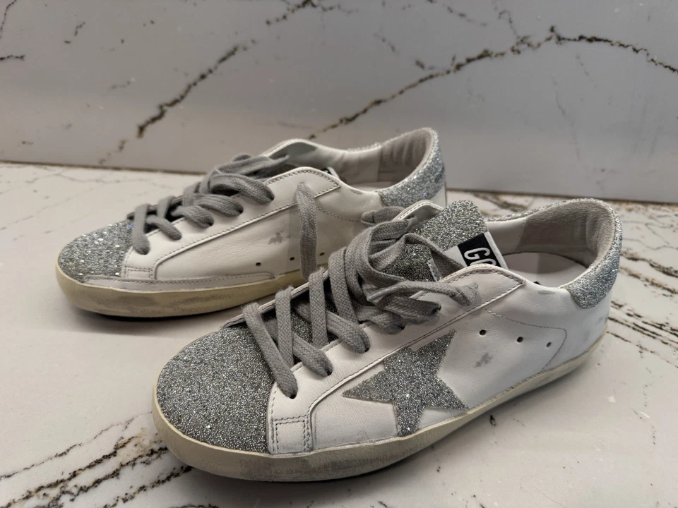 Zapatillas Golden Goose Superstar con cristales de Swarovski - talla 38 - como nuevas   Foto 4 de 4