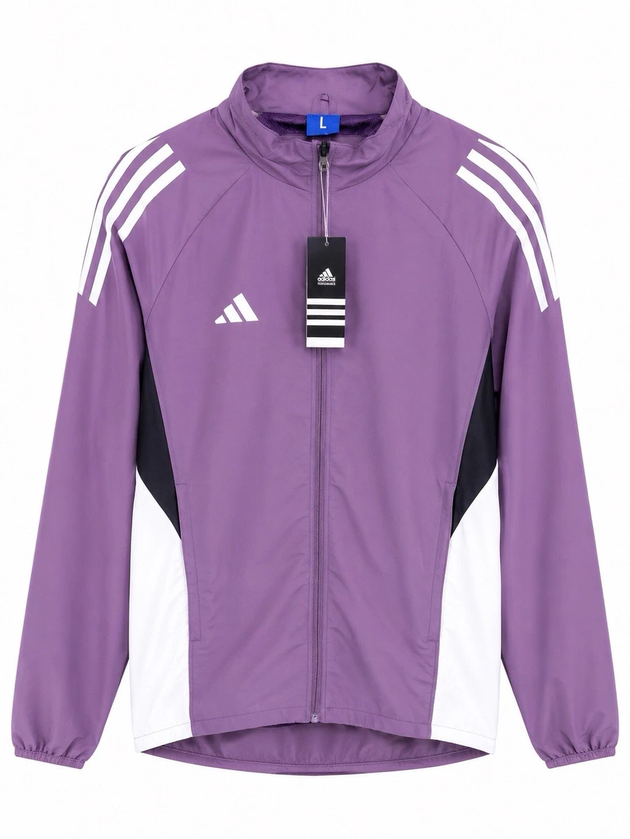トップス holiday PUFF SLEEVE TRACK JACKET adidas Track Jacket Purple Activewear Jackets for Women for sale