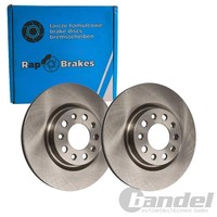 2X RAP Bremsscheiben 292Mm BelÜFtet Hinten Passend FüR Alfa Romeo Giulia Stelvio