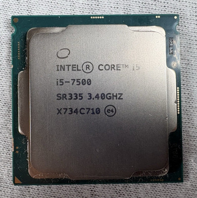 Intel Core i5-7500 @ 3.40GHz 6MB Cache Quad-Core LGA 1151 CPU Processor SR335