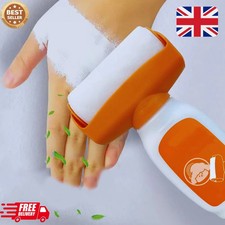 Reusable paint roller brush, wall repair and decoration tool, refillable bottle