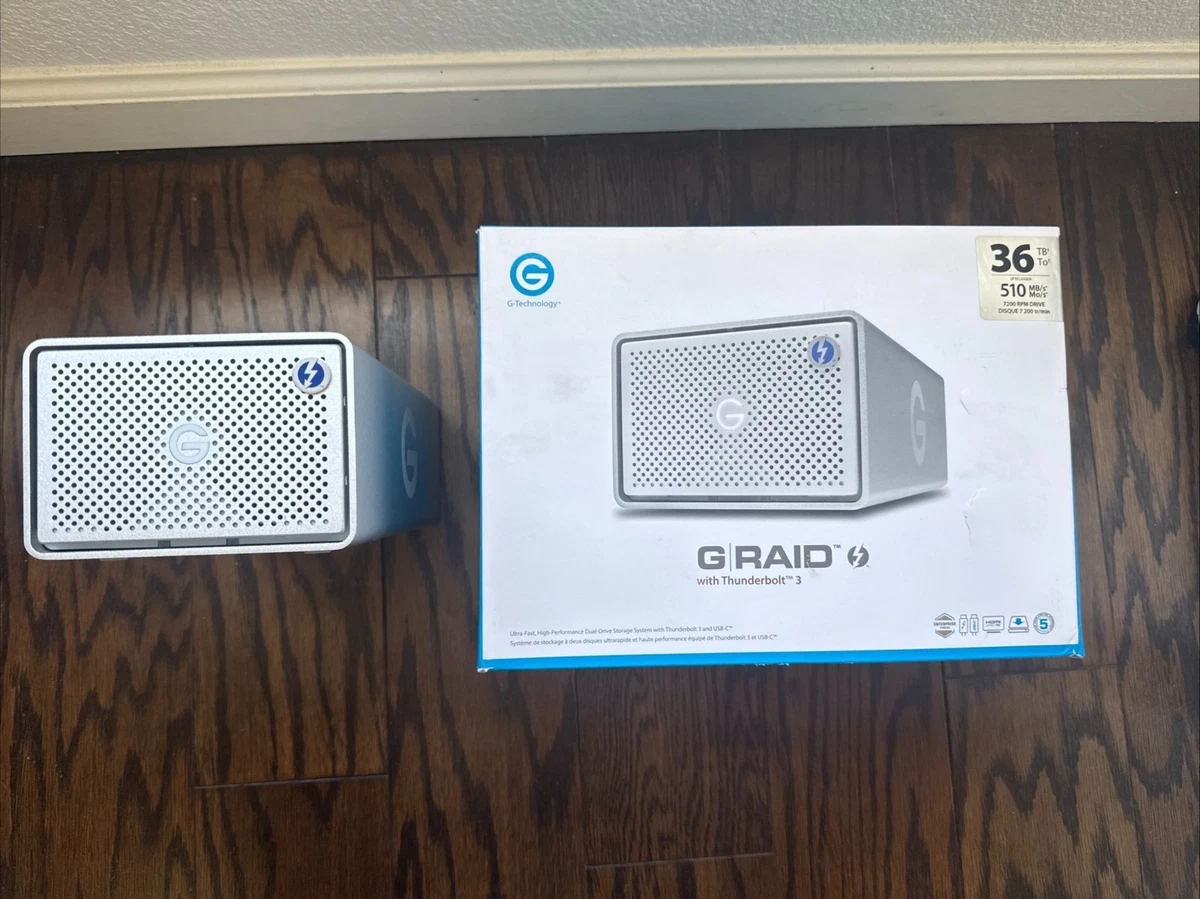 G-Technology Thunderbolt External Hard Disk Drives for sale | eBay