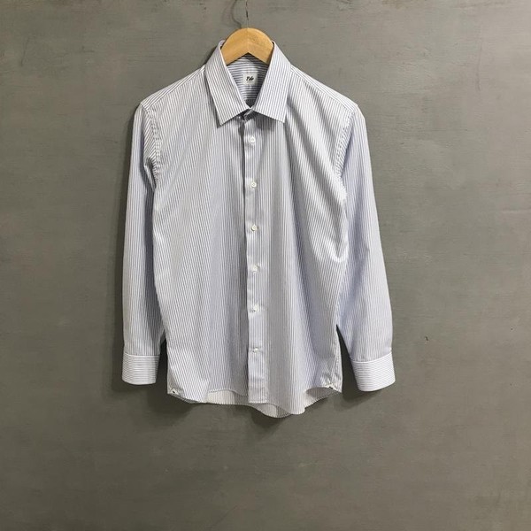 Men Ferum Shirt White Cotton 38 / M / 46