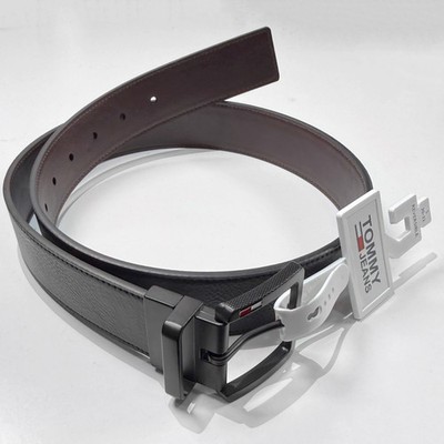 Tommy Hilfiger Reversible Belt - NWT Mens Small 30-32 Black / Brown - #48920-G8