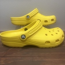 Crocs Unisex Classic Clog Lemon Men's 6, Women's 8 Yellow
