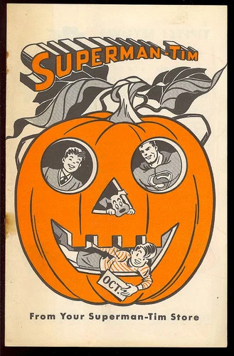 Superman-Tim (October, 1949) Golden Age Vintage Giveaway Comic 1949 VG