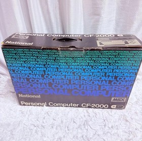 Rare National MSX CF-2000 Boxed Tested Working Complete w/ Final Mahjong Cartrid