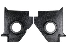 1964-65 Falcon Kick Panels Lh Rh With Speaker Pods Sedan Hardtop Comet Ford New