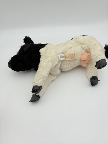Folkmanis Cow Puppet Farm Animal Realistic Plush Toy Learning 16” - Picture 6 of 9