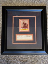 Custom Framed George Musso Football Greats Card & Autograph