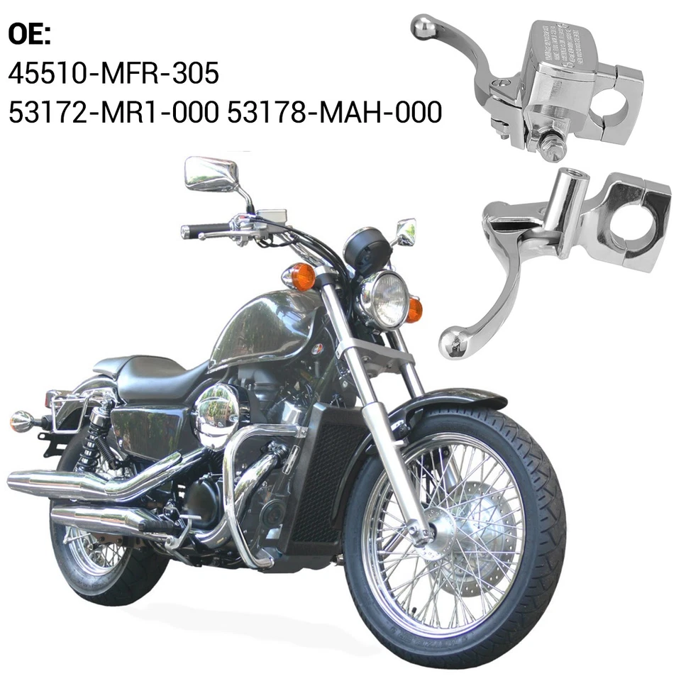 Cilindro maestro de freno delantero y embrague de 1" para Yamaha V Star 650 XVS650 1988-2007 EE. UU. Foto 3 de 4