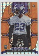 2022 Panini Mosaic Rookies Reactive Orange Prizm Andrew Booth Jr #386 0t22