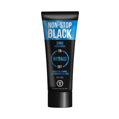 PowerTan NonStop Black (DHA-frei) Hybrid UVSunbed Bräunungsbeschleuniger Lotion 250ml