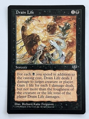 Drain Life - Mirage - Magic: The Gathering - MtG