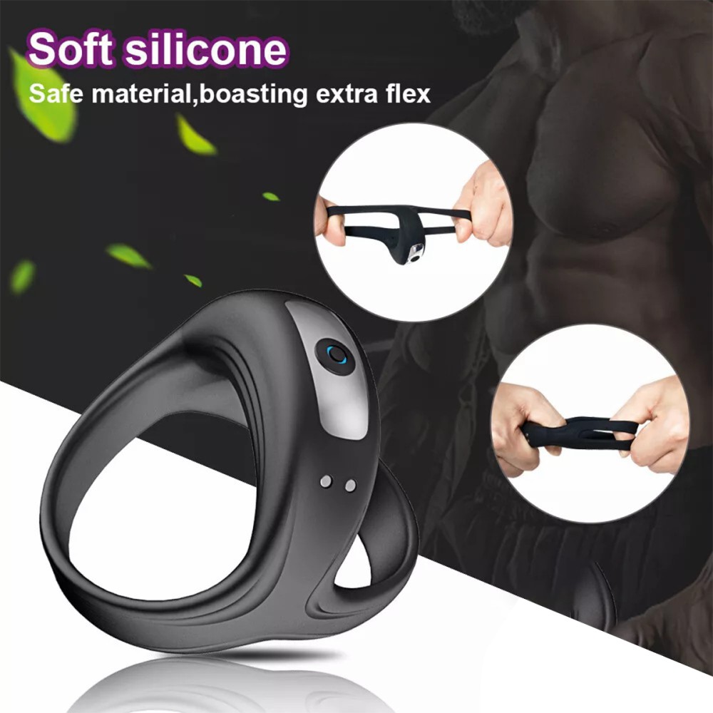 Penis Stimulation Massagegerät Penisring Vibrator Sex spielzeug für Paare Männe