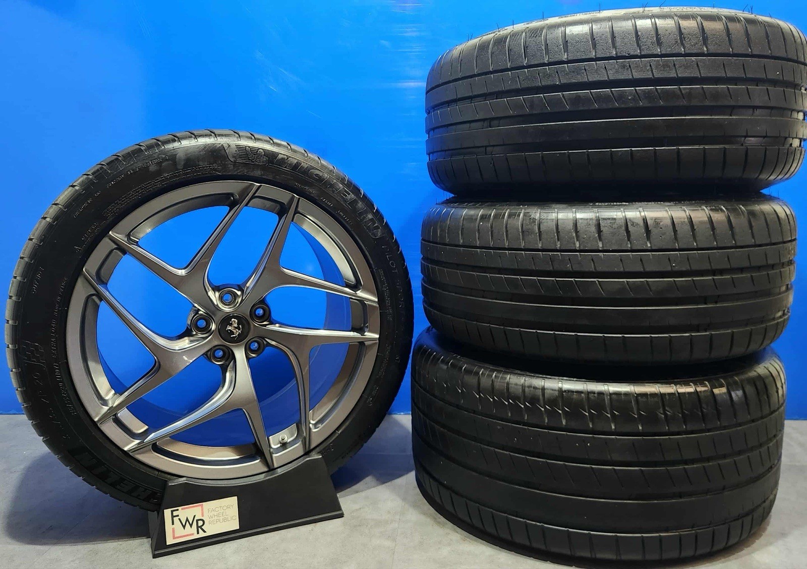 20”  Ferrari 812 Superfast Factory OEM Original Wheels rims two-tone Dimond cut