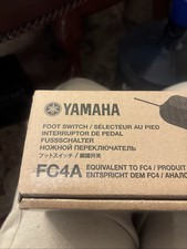 Yamaha FC4A Sustain Foot Pedal Black Piano Keyboard 110V