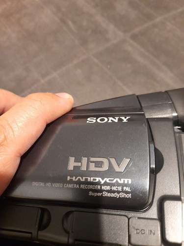 Sony Handycam HDR-HC1E PAL Camcorder HDV MiniDV VCR Play Video Transfer No Test - Photo 10/15