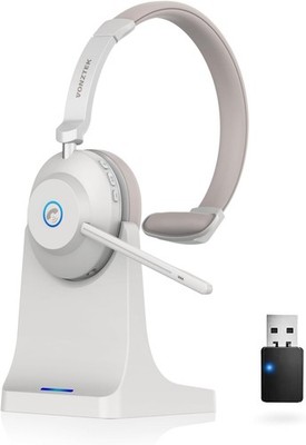 Wireless Headset, Bluetooth Headset, Mikrofon, Nois Cancelling, USB Dongle, V5.3