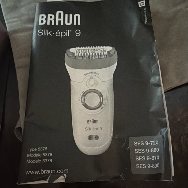 Braun Silk-épil 9 9-720 Hair Removal Epilator