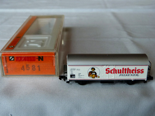 ARNOLD 4581・BIERWAGEN・SCHULTHEISS PILSENER・DB・HBF BAD NEUENAHR-AHRWEILER・NEU+OVP | Zustand: Neu