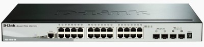 D-Link 28-Port Gigabit Stackable Smart Managed Switch Included 4 X 10G Sfp+. Sw
