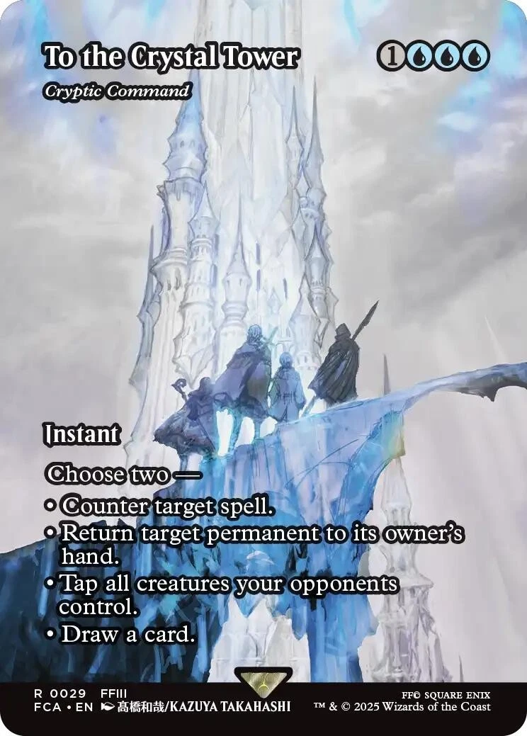 To the Crystal Tower - Cryptic Command (Showcase) Final Fantasy