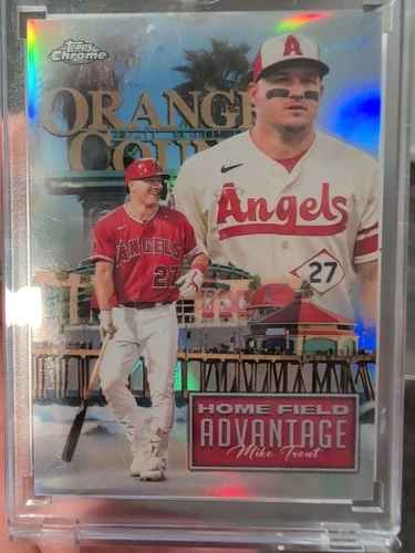 2024 Topps Chrome Update Series - Home Field Advantage Mike Trout #HFAC-8