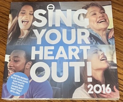 VARIOUS ARTISTS ''SING YOUR HEART OUT 2016''  BRAND NEW ORIGINAL 2016 UK 2CD ALBUM