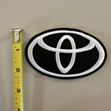 Toyota (Oval Logo Iron on patch) TRD / Truck / Racing / Sports Car / Drifting