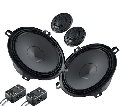 Audison APK 130 - KIT 2Way AP 1+AP 5+Grilles 13cm Lautsprecher Kombo + Abdeckung