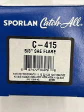 Parker Sporlan Catch All C-415, 401656, Sealed Filter Drier