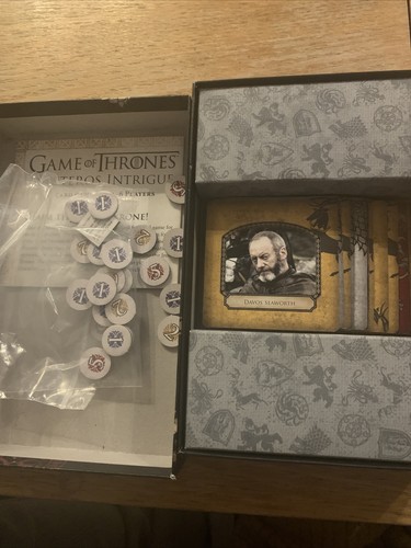 Game of Thrones Westeros Intrigue Card Game by Reiner Knizia *VGC & COMPLETE* - Picture 2 of 3
