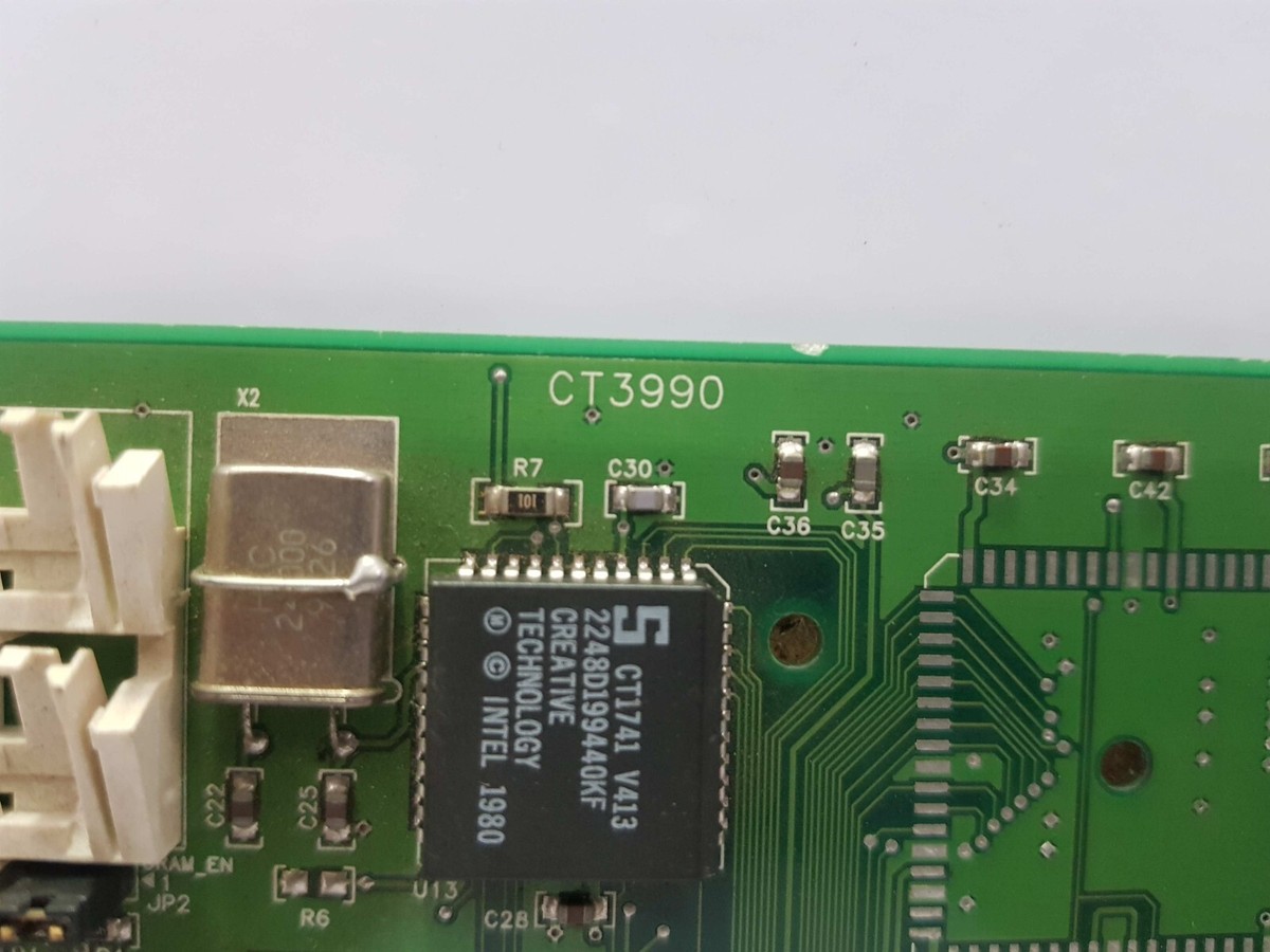 CREATIVE TECHNOLOGY CT3990 SOUND BLASTER AWE32 PCB CARD 019531 | eBay