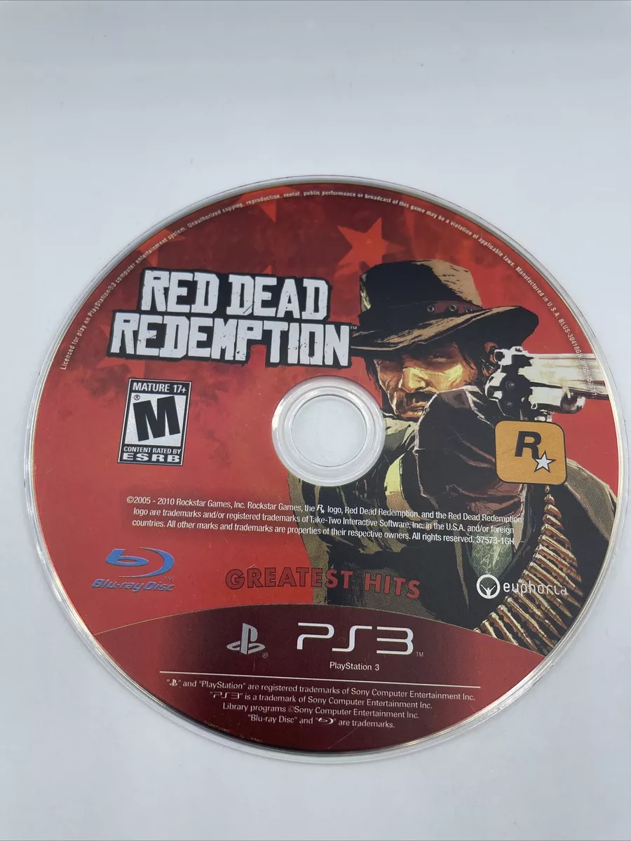 Red Dead Redemption Playstation 3 PS3 Disc Only