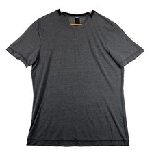 Lululemon Metal Vent Tech Shirt Men Medium Gray Athletic Fit Training Tee Gym