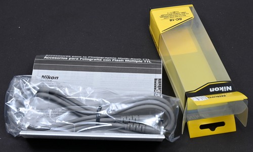 Nikon SC-18 TTL Multi-Flash Sync Cord with Original Box and Instructions - Mint! - Picture 3 of 4