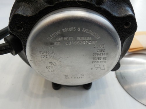 ECM Electric Refrigeration Fan Motor 1/15 HP CCW EC06011 .60A 208-230v 1550rpm - Picture 3 of 4