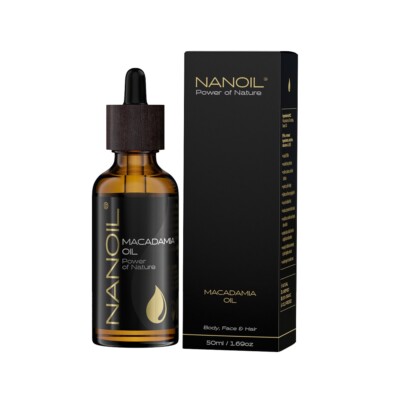 5905669547161 Nanoil Macadamia Oil Öl makadamia do pielęgnacji włosów i ciał