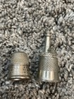 Miniature Pewter Lot Horse Figurine, Thimbles Shot Glasses 3” Cherub & More — photo 6