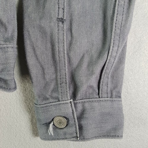Levi Strauss Denim Jacket Mens Small S Long Sleeve 100% Cotton Stonewashed Blue - Picture 4 of 12