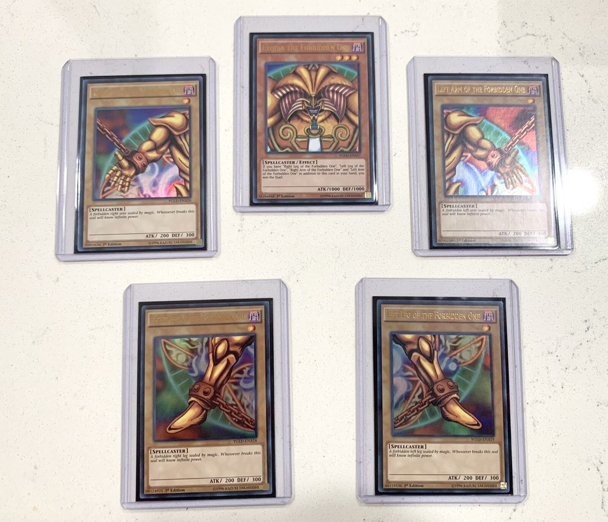 遊戯王　1999年 エクゾディア/フォービドゥン・ワン PSA 9 遊戯王 1999年 エクゾディア/フォービドゥン・ワン PSA 9 PSA 9
