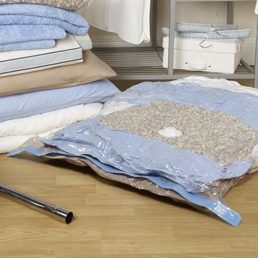 3 PACK Giant Extra Large Vacuum Storage Bags 130 x 90cm Duvet Storage