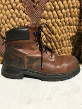Wolverine W04906 Harrison Brown 6” Lace Up Boots Men's Size 9.5M