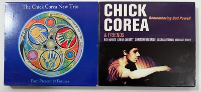 Remembering Bud Powell, Past Present & Futures Chick Corea 2 CD Lot