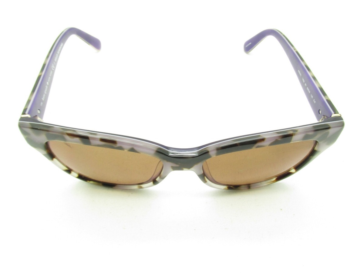 Kate Spade AISHA/S 0X59 Sunglasses 54/16 135 hello sunshine Kate Spade Daesha Women Navy/Havana Round Cat Eye Sunglasses  main image 2