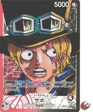One Piece card OP05-001 Sabo L Parallel Japanese Era