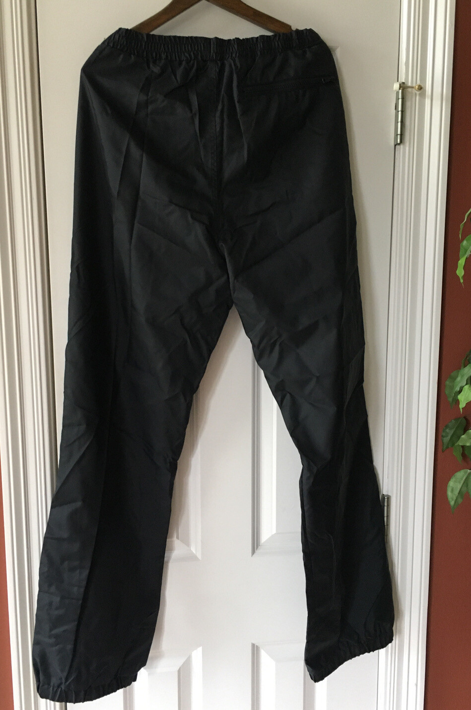 Men's Elastic Waist Obermeyer Cannon Ski Snowboard Pants Lined Shell
