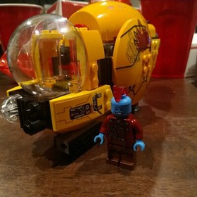 Lego Marvel Guardians of the Galaxy 76080 Ayesha's Revenge Whit 2 MINIFIGURE 