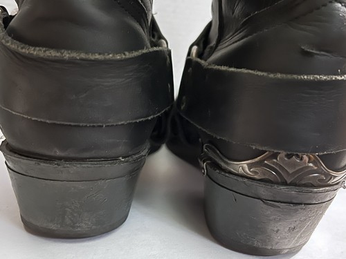 Men's Texas All American Black Dingo Boots Eagle Tips Sz11EE Oil Resist - Picture 7 of 19